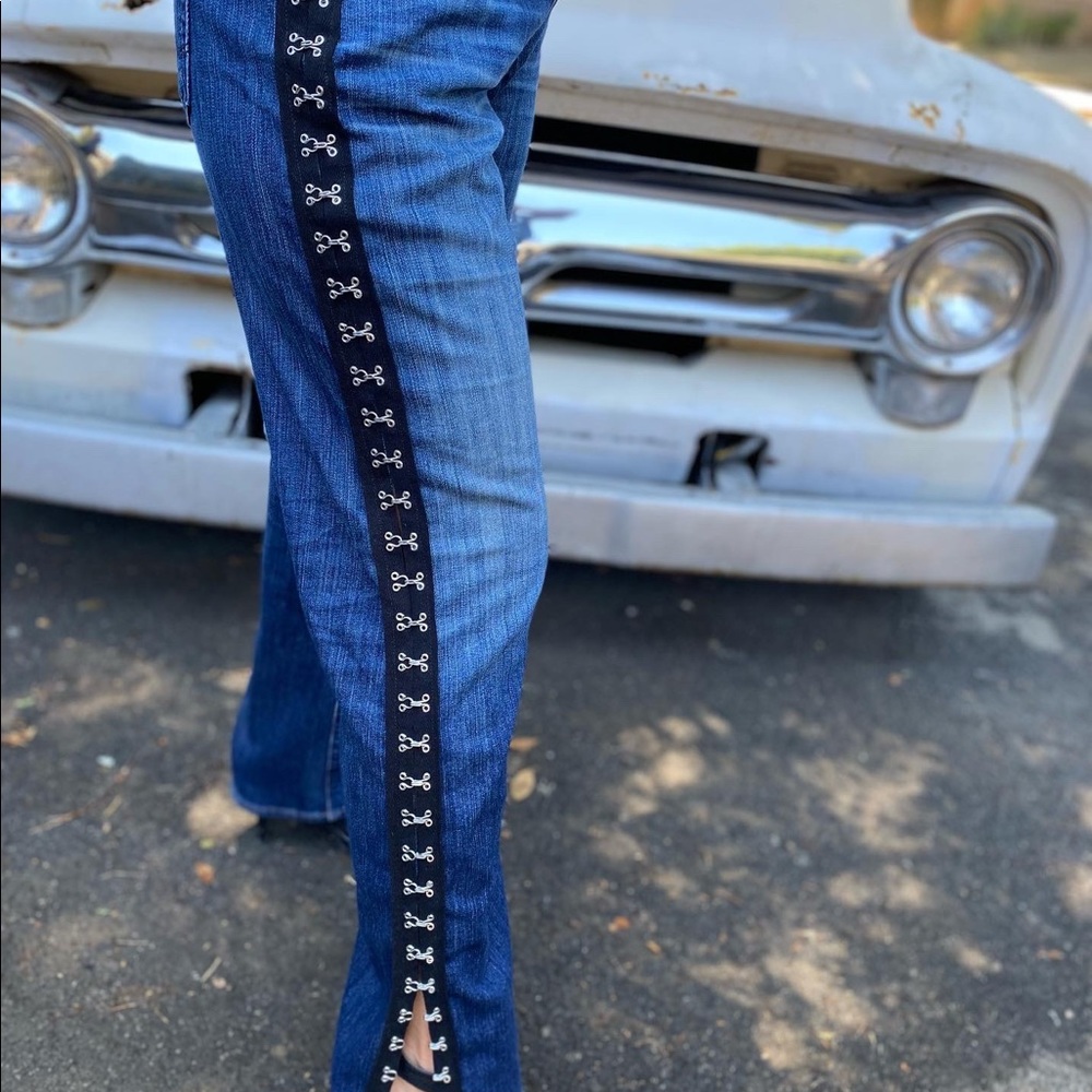 Vintage Levi’s with hook and eye side seams